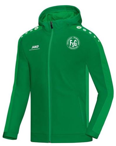 FSG Kapuzenjacke Jako,Farbe: grün, mit FSG Logo, Größen: 116 - XXL, 39,90 Euro